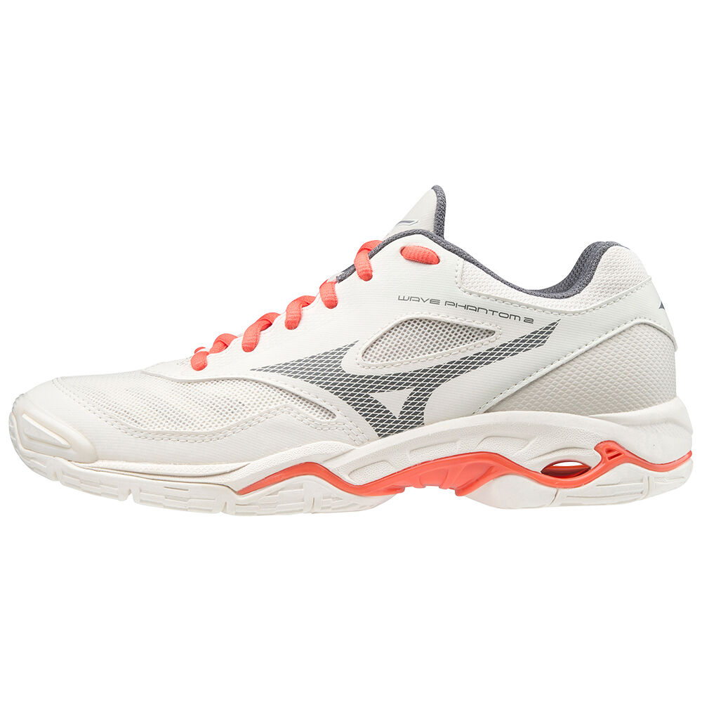 Mizuno Wave Phantom 2 Női Kézilabda Cipő Fehér ERF736401